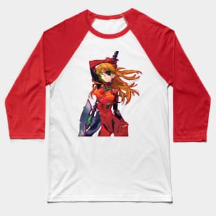 Asuka Glitched Baseball T-Shirt